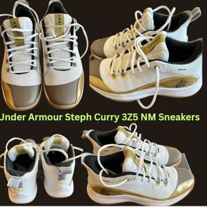 Under Armour Steph Curry 3Z5 NM Sneakers Men's basketball shoes size 7.5 White